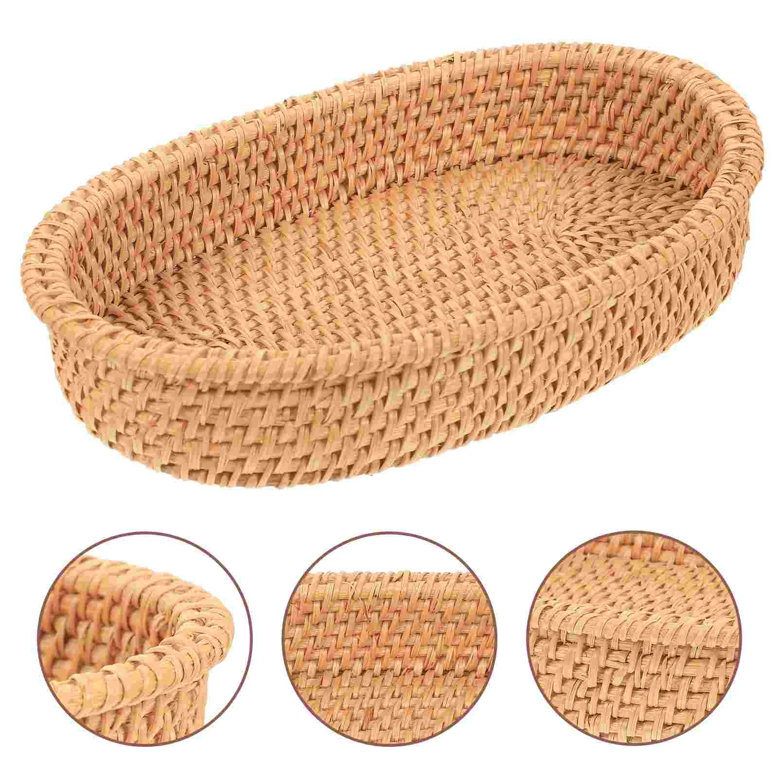 

Fruit Storage Basket Safe Wear-resistant Dessert Desktop Bread Tabletop Supply Multi-function Baskets