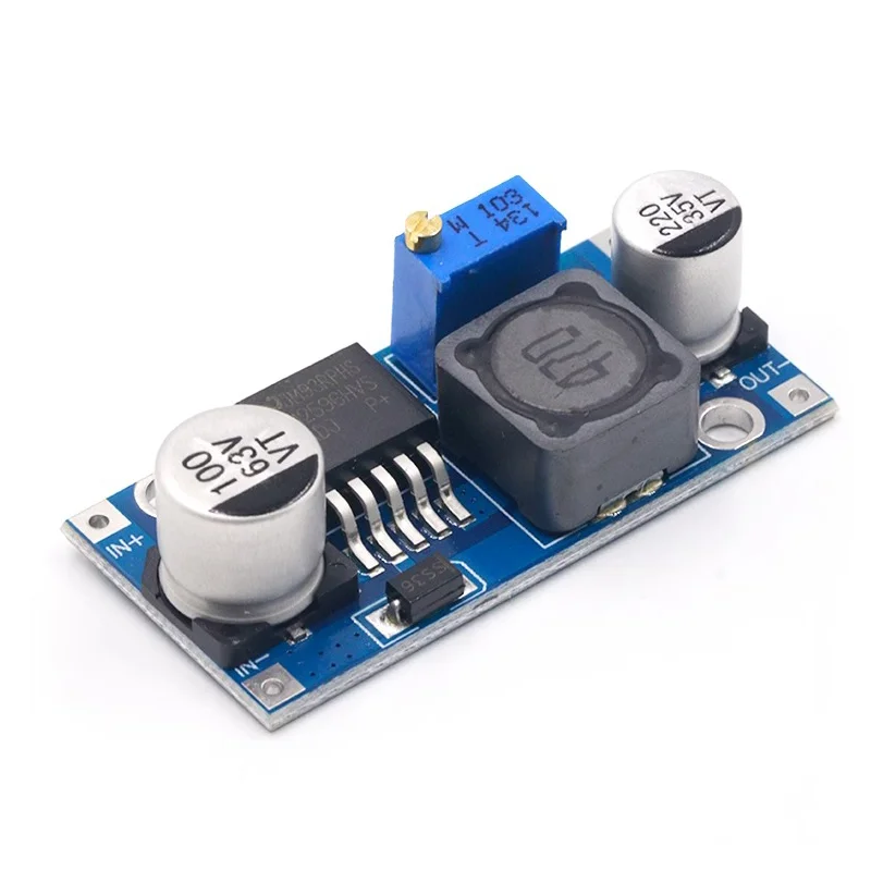 LM2596 DC-DC Step-down Power Supply Module 3A Adjustable Step-down Module LM2596S Voltage Regulator 24V 12V 5V 3V