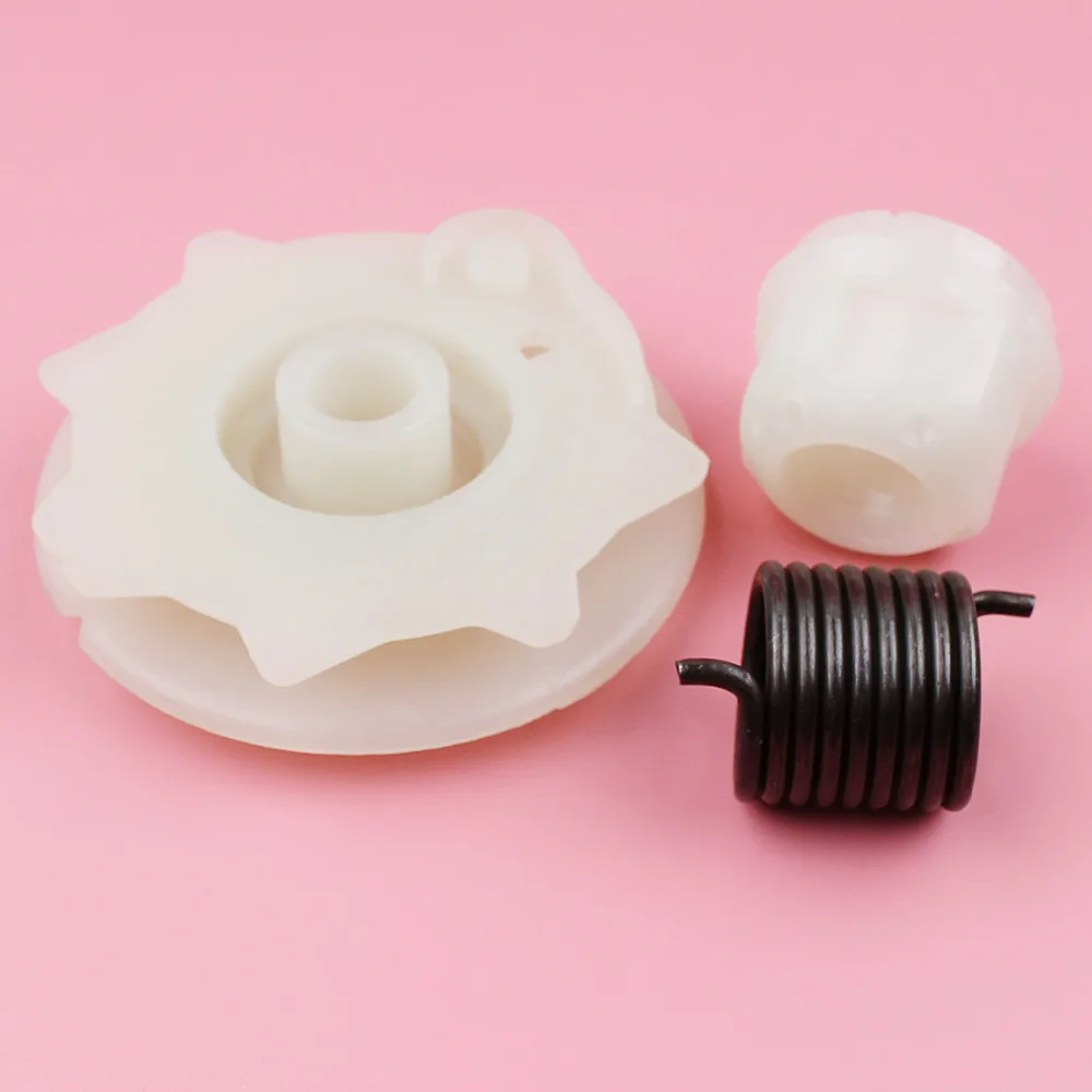 Kit de resorte de buje de polea de rebobinado de retroceso para Husqvarna 137, 142, 235, 235E, 236, 236E, 240, piezas de repuesto de motosierra