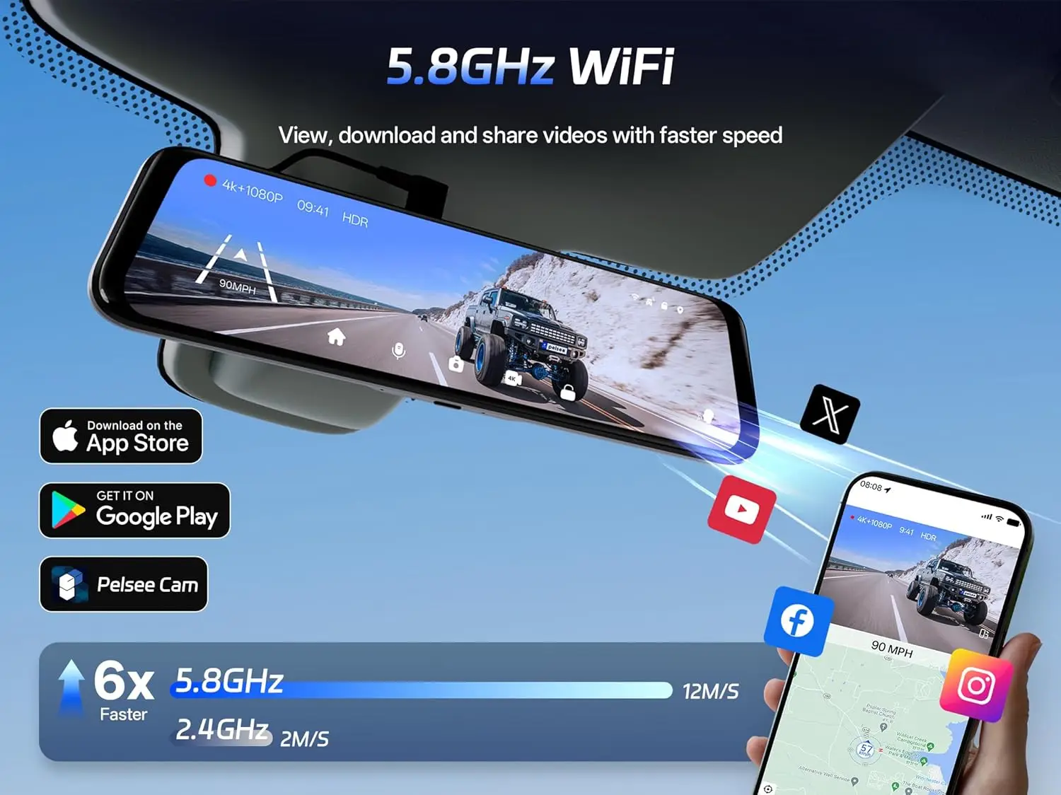 S12 Pro + كابل تمديد