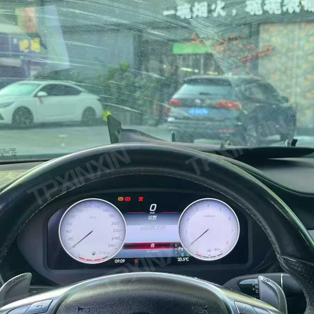 Car Digital Cluster For Mercedes-Benz CLS W218 2012-2019 Virtual Cockpit Speed Meter Car Dashboard Instrument Screen Auto Parts