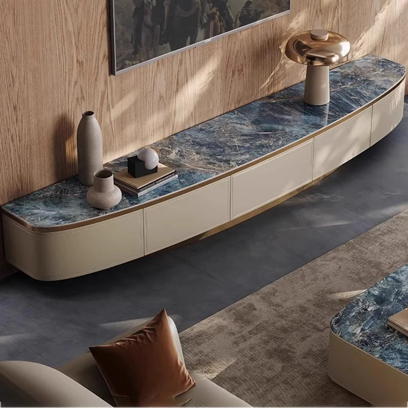 

Современный минималистичный элитный шкаф для хранения, роскошный шкаф для гостиной, большой ТВ-шкаф для хранения мебели, подставка для домашнего монитора