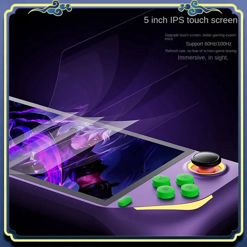 

Portable E6 Plus Handheld Game Console 64G+15000 Game 5 Inch Portable Video Game Console Support Connect TV Arcade Game Console
