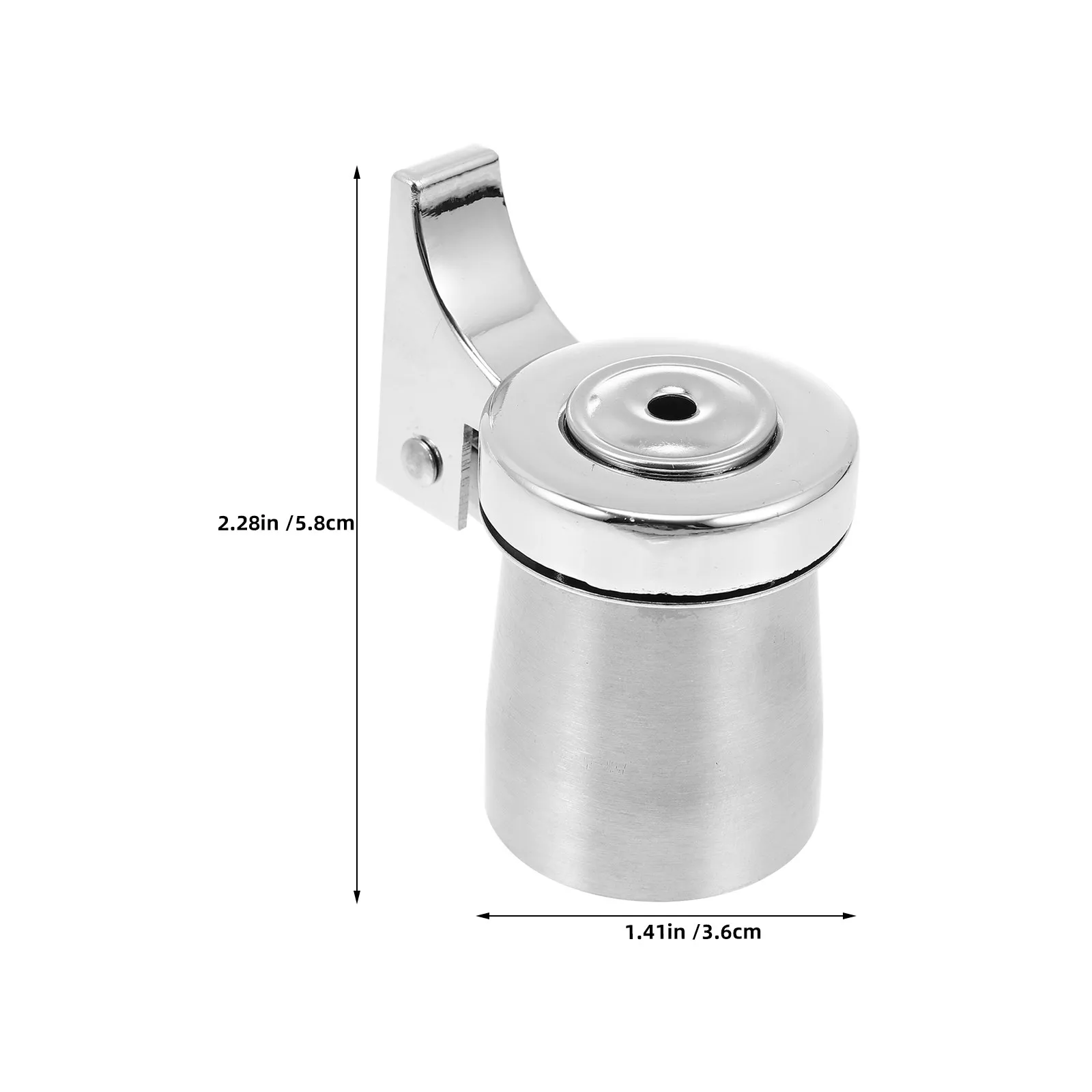 2Pcs Smart Water Kettle Whistle Stainless Steel Replacement Tea Kettle Spout Attachment Boiling Alert Nozzle Stove