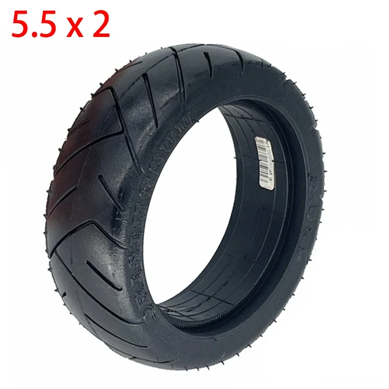 5.5x2 Solid Tire for Fastwheel F0 Electric Scooter 5.5 Inch Explosion Proof Tyre Parts