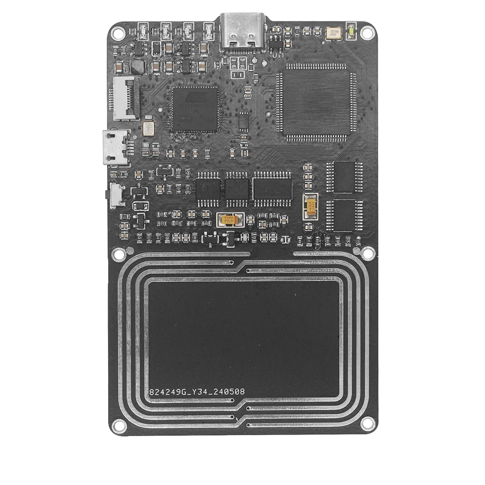 Proxmark3 MAX Kit IC ID NFC Tag Decryption Duplicator 13,56 MHz 125 kHz NFC Smart Card Writer Typ-C + Micro RFID NFC Karte Kopierer