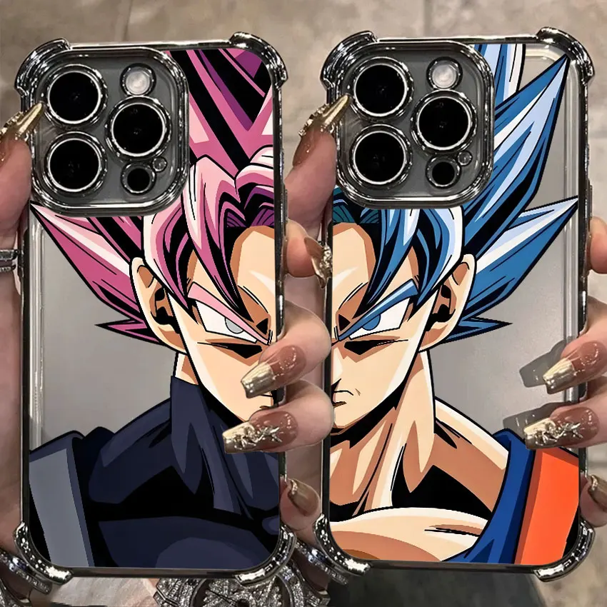 Super Saiyans Rosé Blue GokuS Phone Case For Huawei Honor X6d 600 x8d X5c X7d Magic7 Play10 400 X9d X6c Pro Lite 4G 5G Anti Fall