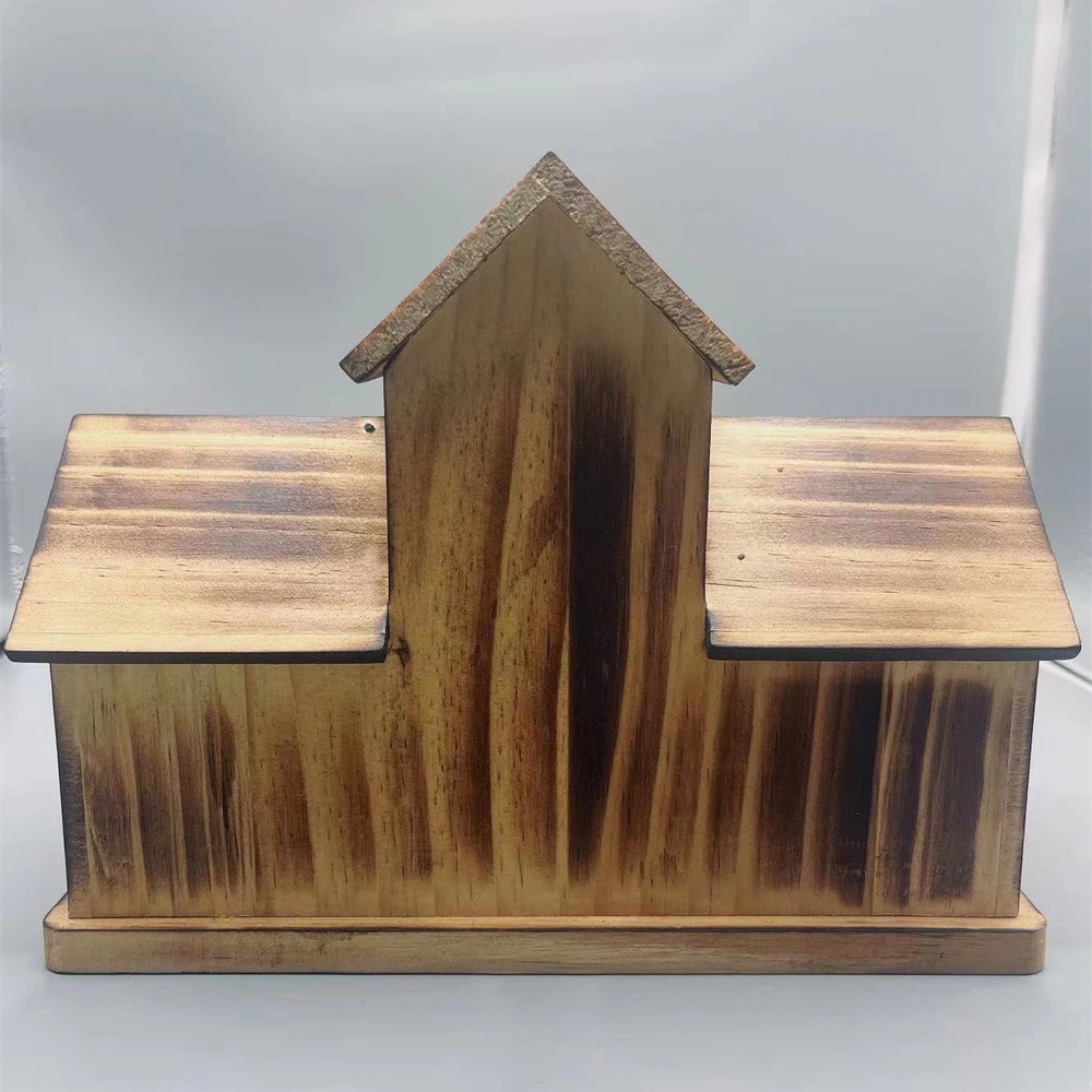 Bird Houses High Quality Wooden Multifunctional Simple Household Accessories Nests With Support Without Dumping Durable