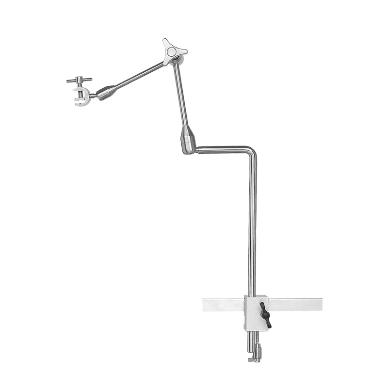 

Medical apparatus endoscope fixed support arm