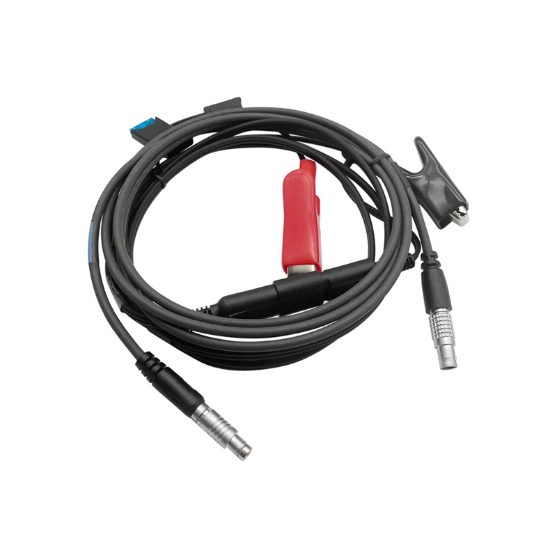 A00630+A00400 EXTERNAL POWER CABLE WITH ALLIGATOR CLIPS, For TRIMBLE AND TOPCON GPS TO PDL HPB