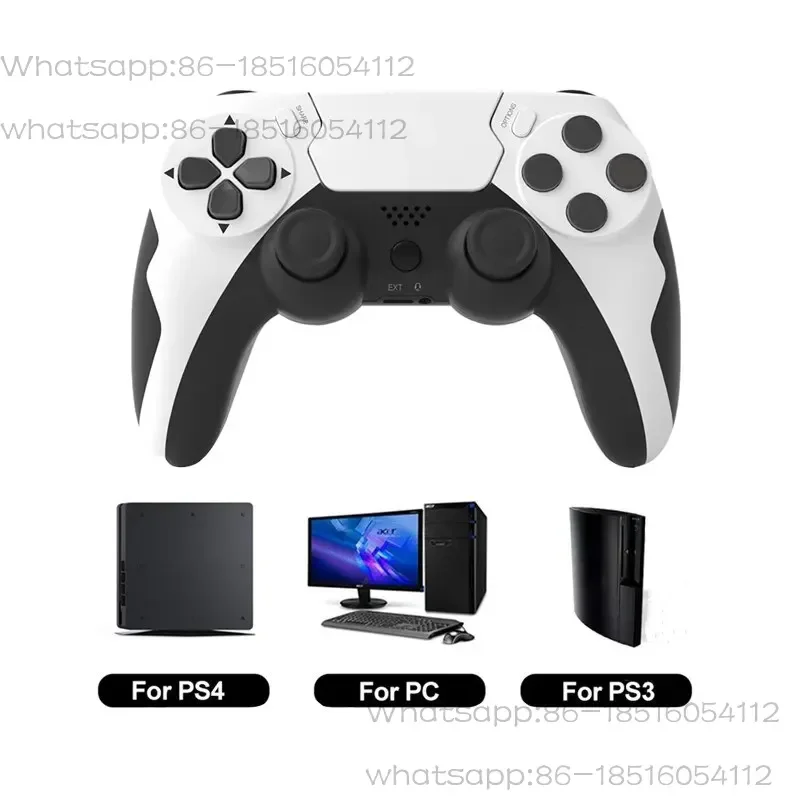 

P48 Wireless Gamepad with Six Axis Gyroscope Game Controller For PS4 PS3 Console Wins 7 8 10 Dual Vibration PC Joystick