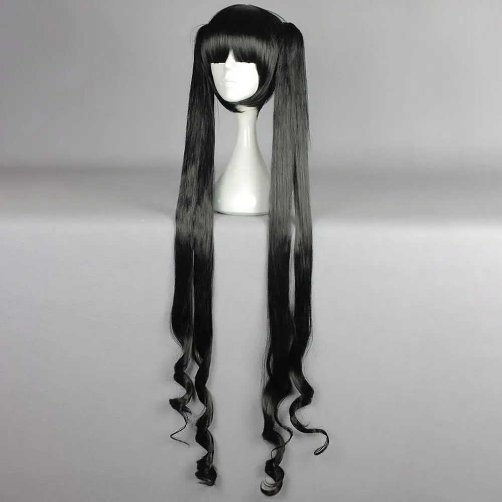 Hair Wigs for Women 39" Black Curly Wig with Wig