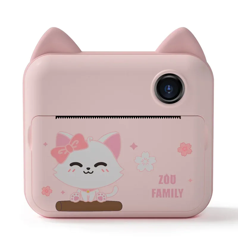 

Children Camera Instant Print Camera For Girls Kids Camera Instantane With Thermal Photo Paper Toys Camera For Birthday Gifts