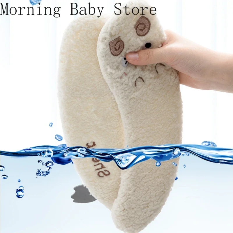 Solid Color Cartoon Sheep Toilet Seat Pad with Handle Soft Toilet Mat Cushion Toilet Sticker Universal Bathroom Accessories