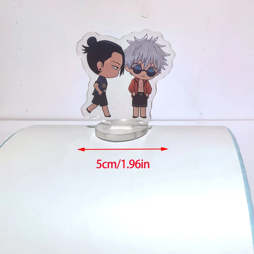 Anime Jujutsu Kaisen Figure Acrylic Stand Model Kids Toys Yuji Itadori Gojo Satoru Fushiguro Megumi Cosplay Birthday Gift