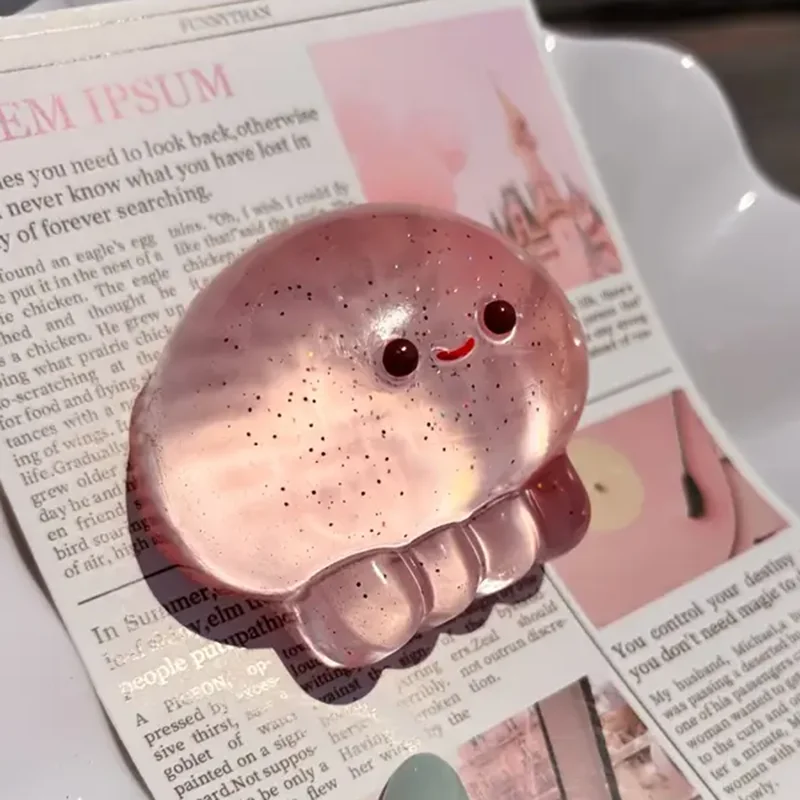 Squishy Bubble Pop Fidget Toy, Squeeze Sensory Ball & Octopus Popper, Anti-Anxiety Toy for Adults Kids, ASMR Fun Party Gift