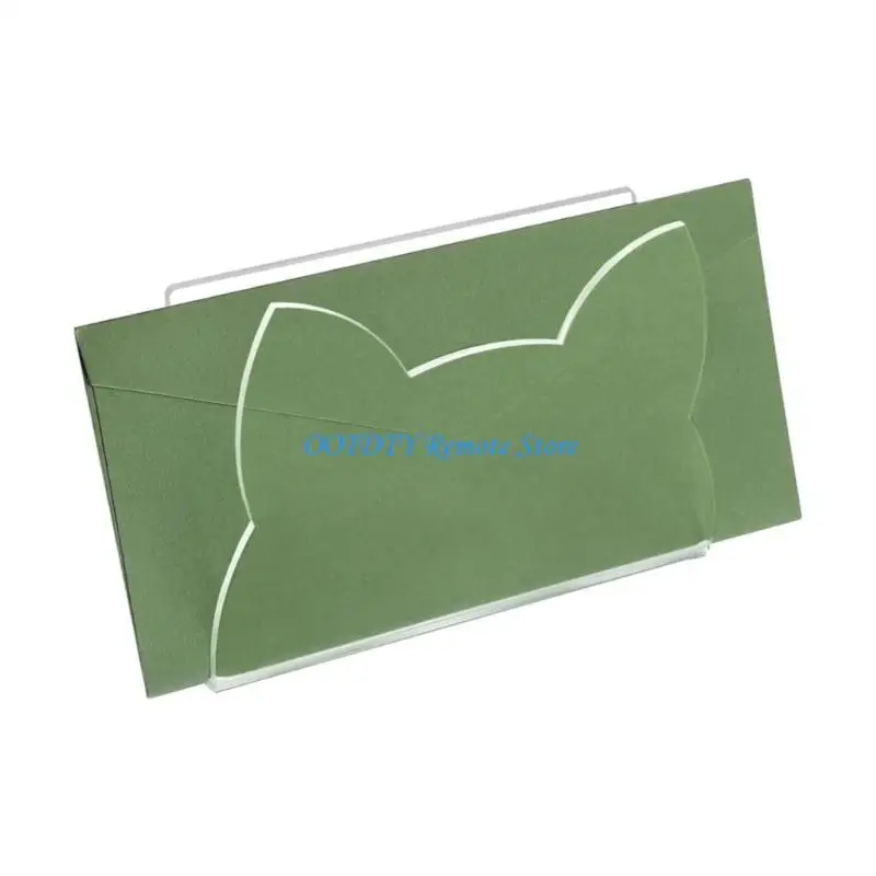 DXAB Desk Letter Titular Clear Acrylics Letter Rack Rack Corrente Corretor Classificação do Envelope Organizador Documento