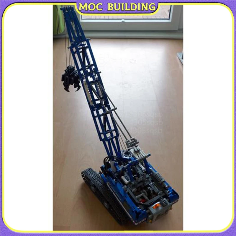 Technology Truck Model Cable Excavator Tower Crane Building Blocks DIY Construction Assemble Bricks Creative Toys Gifts