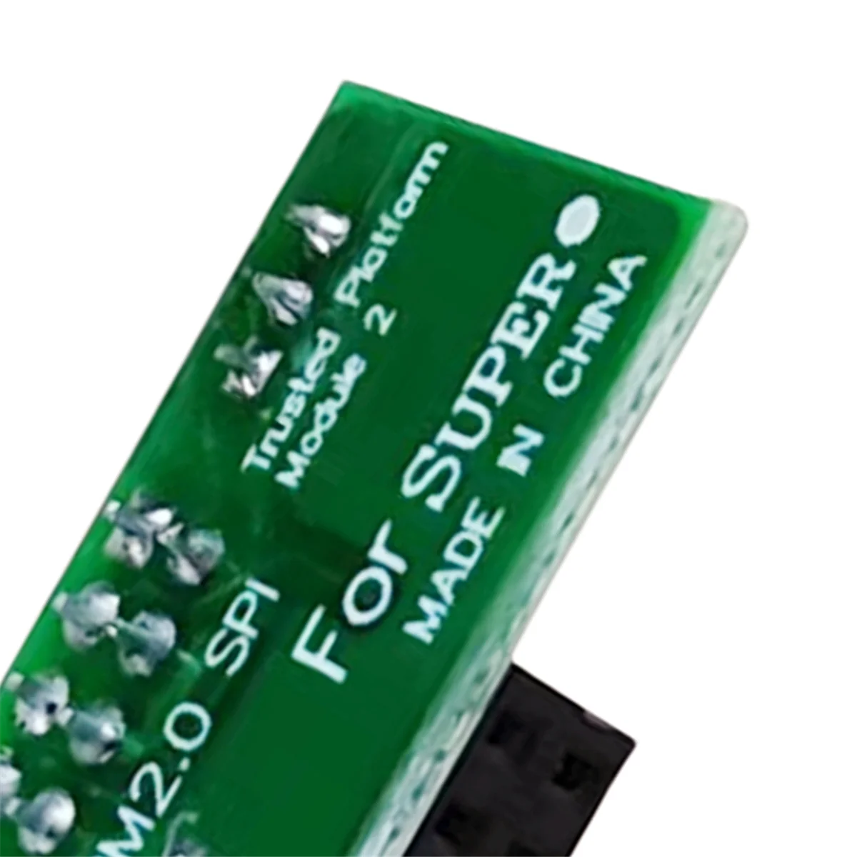 Unique! For SuperMicro-AOM-TPM-9670V-S Vertical TPM 2.0 9-Pin