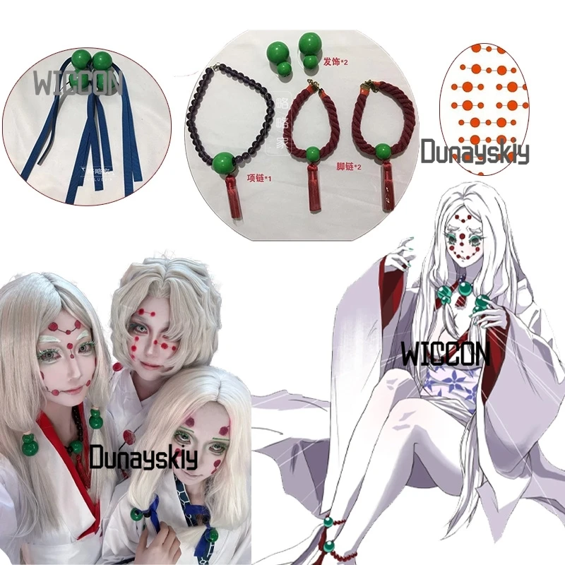 

Руи Демон Мать Сестра Реквизит Для Волос Наклейки Косплей Kawaii Крутой Зеленый Красный Сцена Темная Готическая Вечеринка Японский Хэллоуин