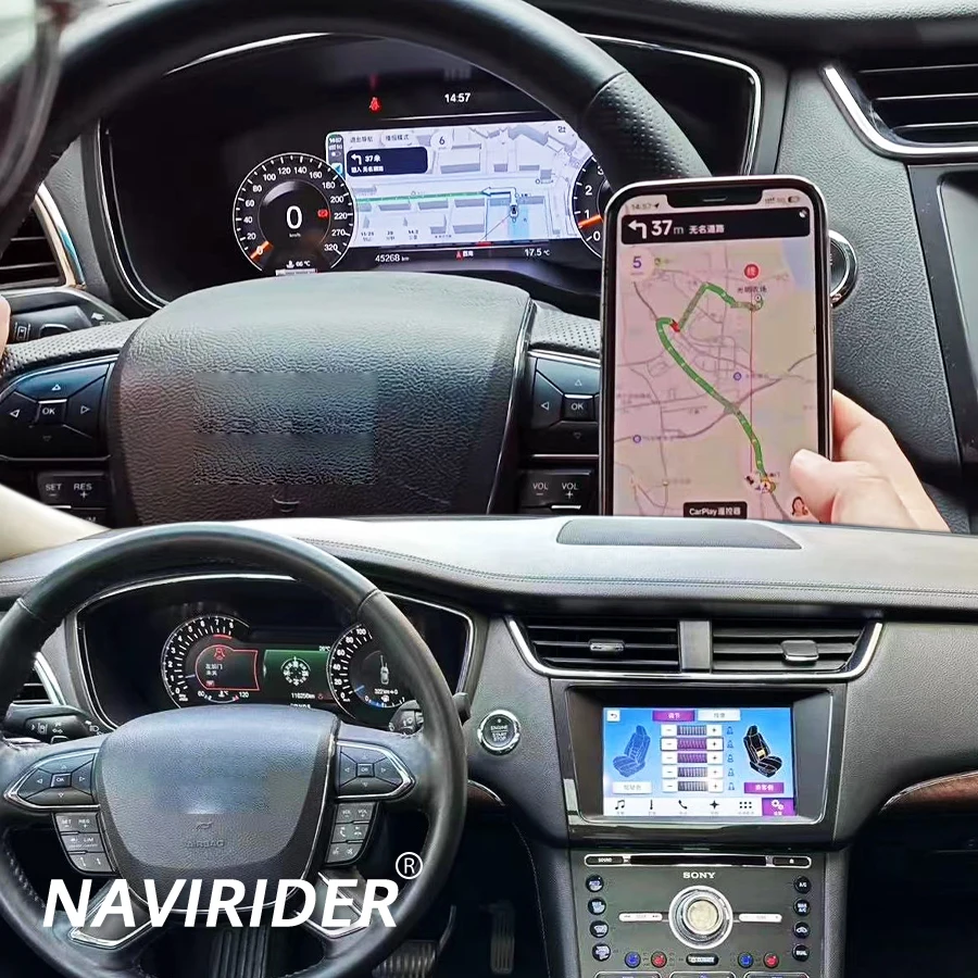 

ЖК-панель приборов для Ford Taurus 2009-2018: цифровая приборная панель, виртуальный кокпит, GPS-спидометр, тахометр, одометр