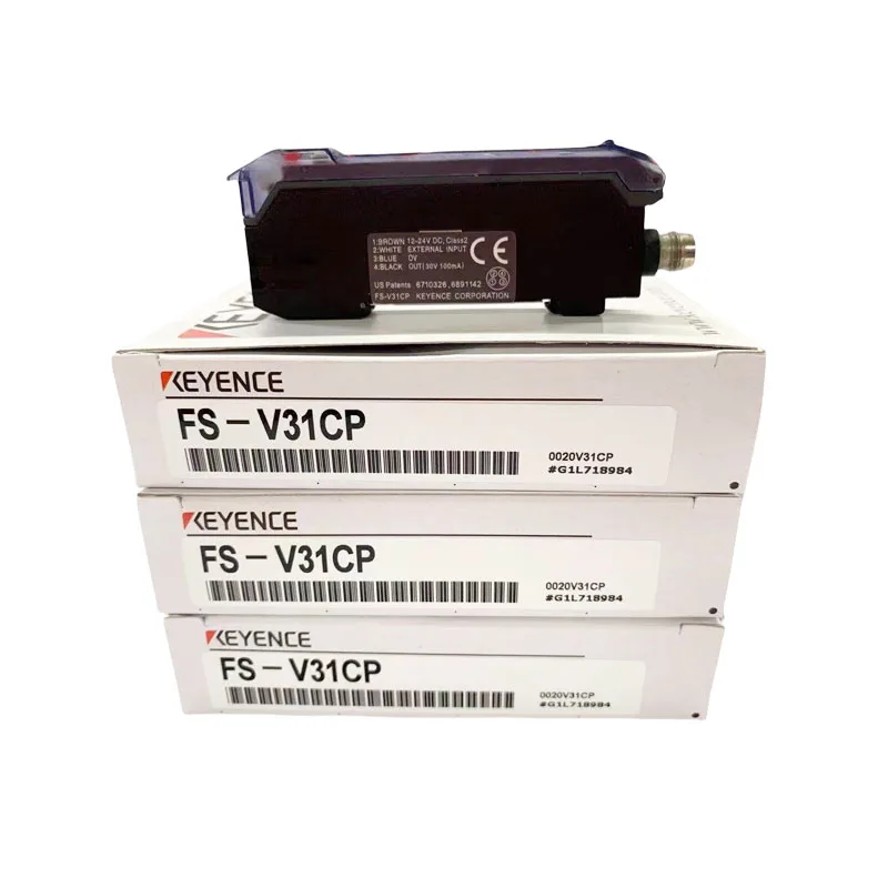FS-V31CP KEYENCE مستشعر الألياف الضوئية الرقمي الأصلي الجديد، متوفر في المخزون، مرحبا بكم في الاستفسار
