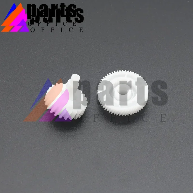 10SET RU6-0018-000 23T 56T Fuser Drive Gear support for HP LaserJet P1505 P1506 P1566 P1606 M1120 M1522 M1536 / 1505 1606 1120 1