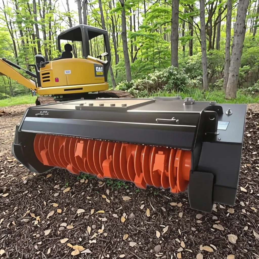 Hot-selling Factory Price Skid Steer Loader Attachment Forestry Mulcher