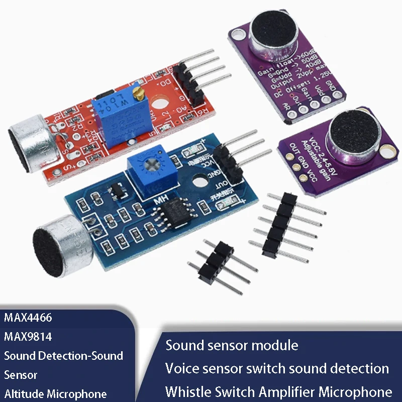 MAX4466 MAX9814 KY-…