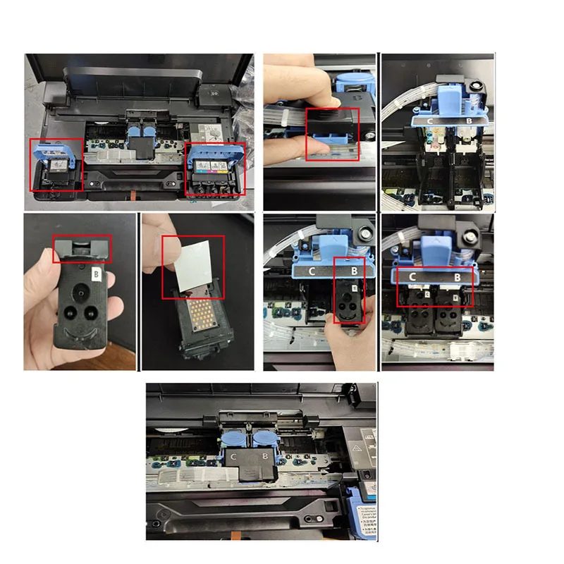 Testina di stampa compatibile QY6-8003 QY6-8019 per stampante Canon Pixma G4000 G3000 G2000 G1000 G4010 G3010 G2010 G1010 G2002 G2012 G3012