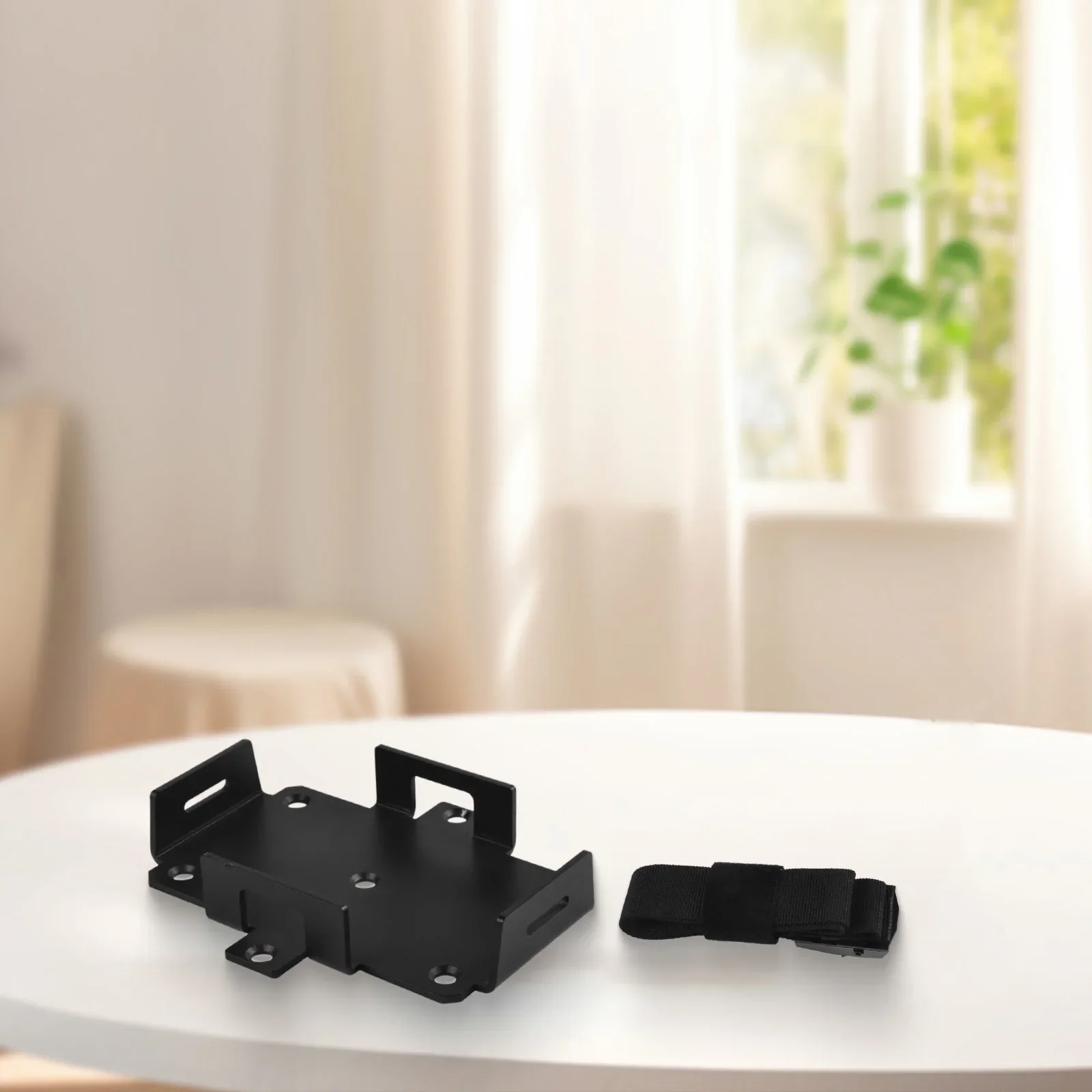 As Shown Adjustable Hold-Down Strap Pre-drilled Mounting Holes Rust Resistant Material Secure Strapping System