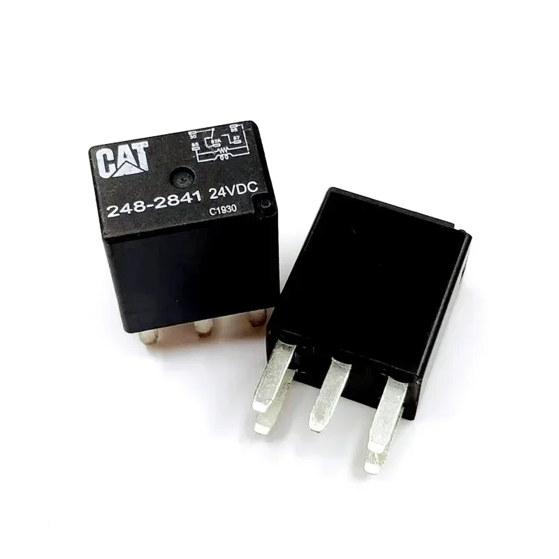 （Brand New ）1pcs/lot 100% original genuine relay:146-9439 12VDC 248-2841 24VDC 5pins Excavator loader CAT automobile relay