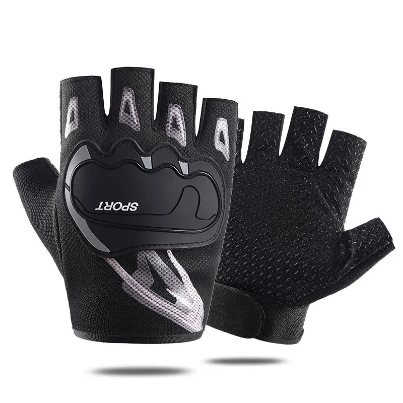 Outdoor Tactical Cycling Gloves Half Finger Breathable  Bicycle Gloves Non-slip Glove Men Women Gym Gloves Shock-proof guantes