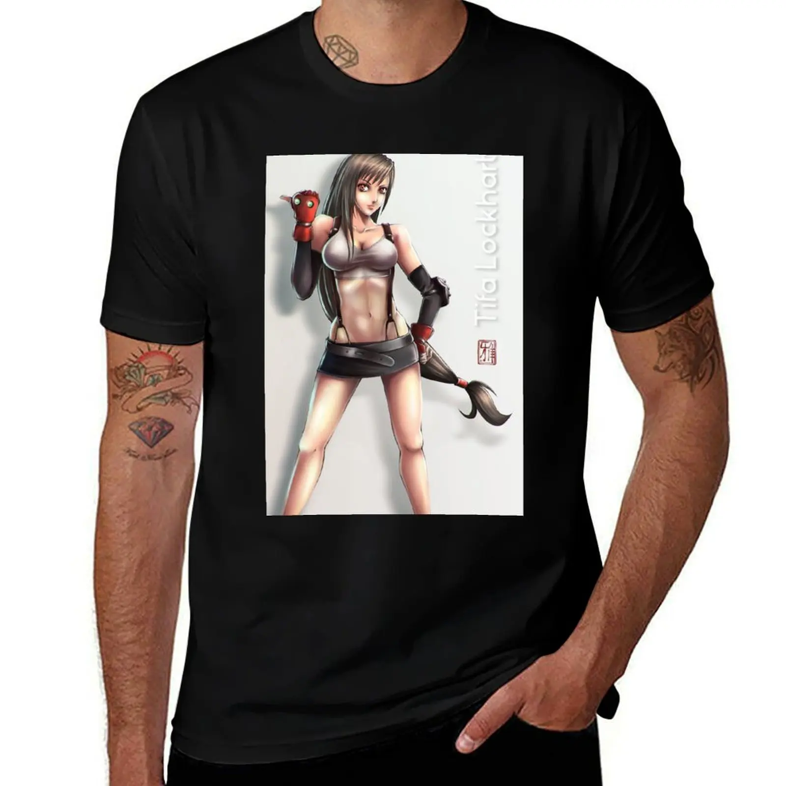 

Tifa T-Shirt funny t shirts man t shirts for man cotton soft mens graphic t shirts T-shirt