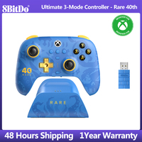 8BitDo Ultimate 3-mode Rare 40th Anniversary Edition Controller with Pro Back Buttons for Xbox Series X|S,Xbox One,PC,Android