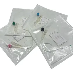 5pcs Two-way Foley Canine Urinary Catheter with Balloon 2 Way Foley Dog Catheters Silicone Urine Catheters Veterinary Instrument