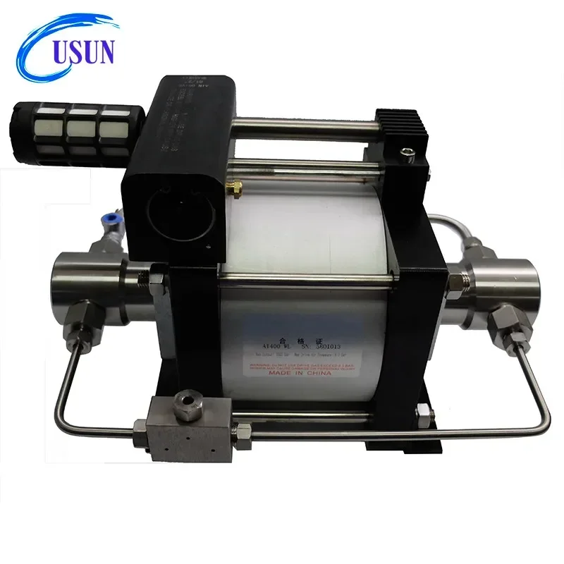 Hot sale USUN Model:AT400 2000-3000 Bar Output High pressure hydro pneumatic pump for water jetting