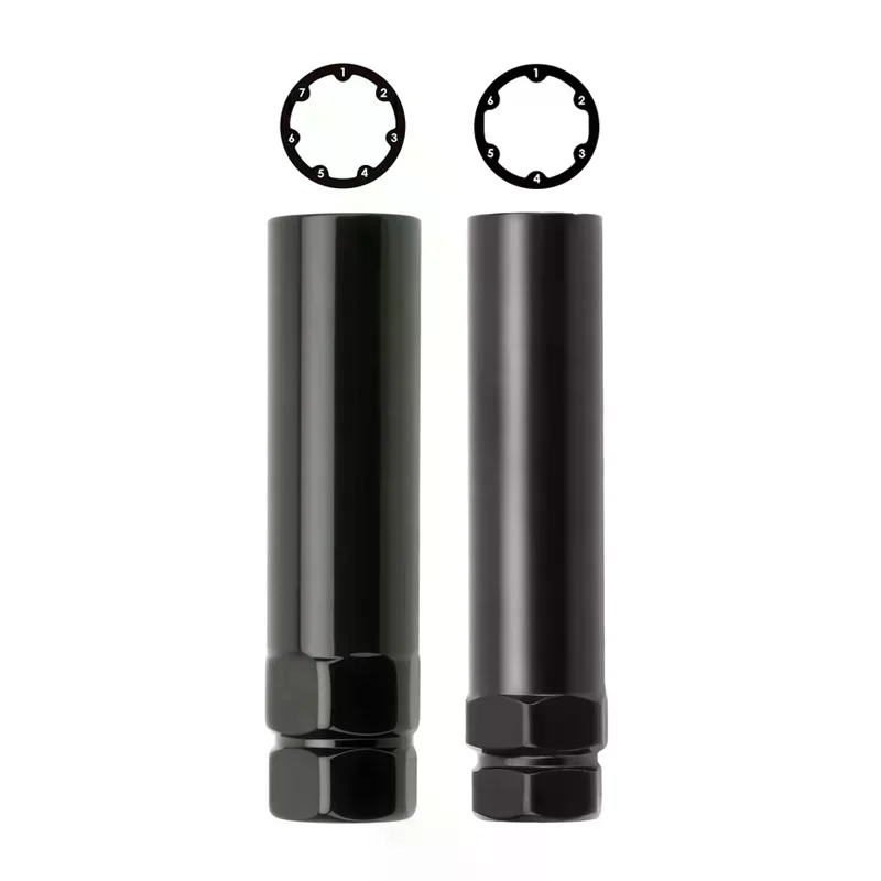 6 Spline & 7 Spline Sockets Fuel Rim Lug Nut Key Wrench For Aftermarket Lugnuts 14X1.5, 14X2.0, 12X1.5, 12X1.25 Small
