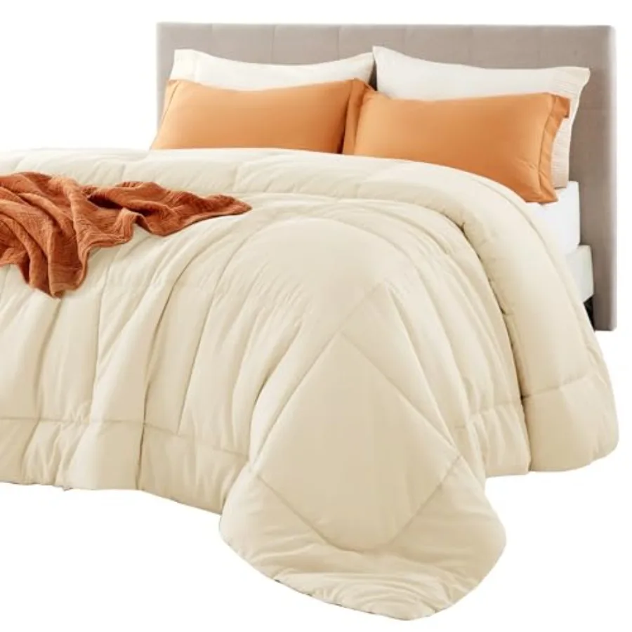 

Одеяло-вкладыш Comforter Duvet Insert - Стеганое всесезонное одеяло GentleSoft с наполнителем из искусственного пуха, с 8 креплениями, подарки для женщин