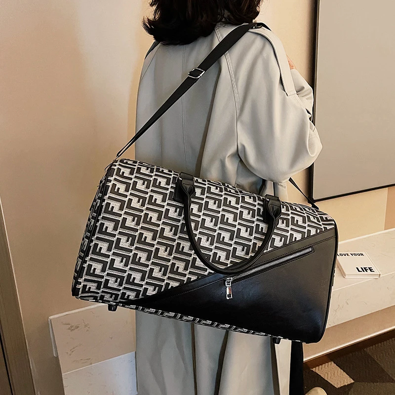 Short Distance Travel Bag Women's Large Capacity Fashionable Waterproof Fitness  Maternity Business Travel Storage Luggage Bag