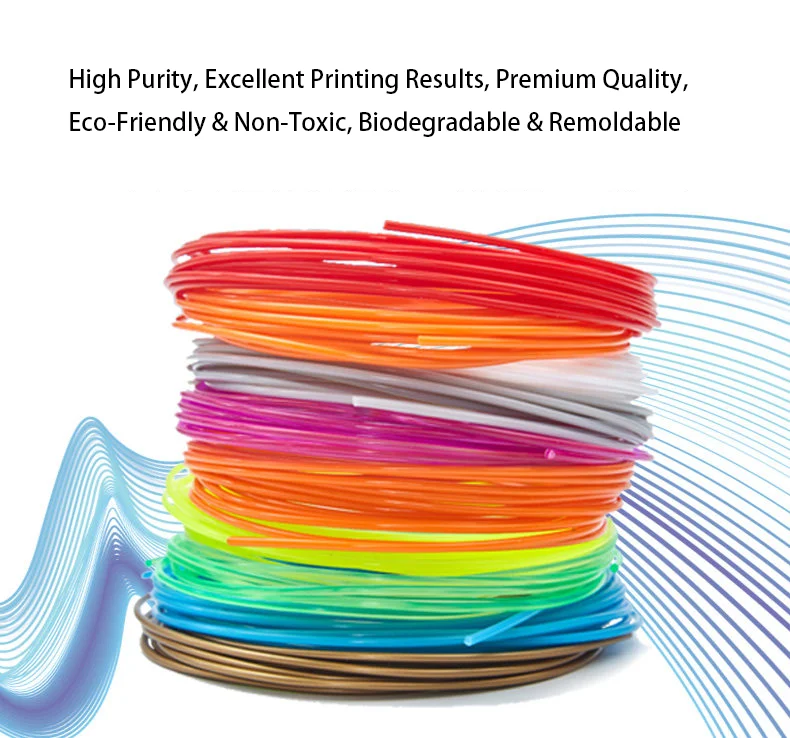 Low temperature 3D printing pen special consumables PCL safe not hot Children's Environmental Protection 1.75mm Universal refill