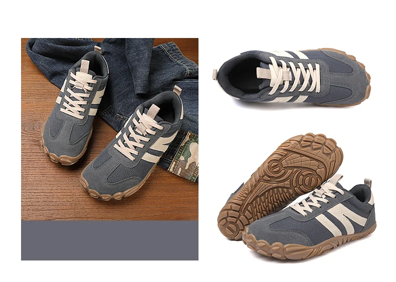 2026 Neue Barfußschuhe mit breiter Zehenbox für Herren und Damen – Zero Drop Minimalistische Sneaker im Retro-Stil für Outdoor, rutschfeste Wanderschuhe, Freizeitsneaker – Detail 39
