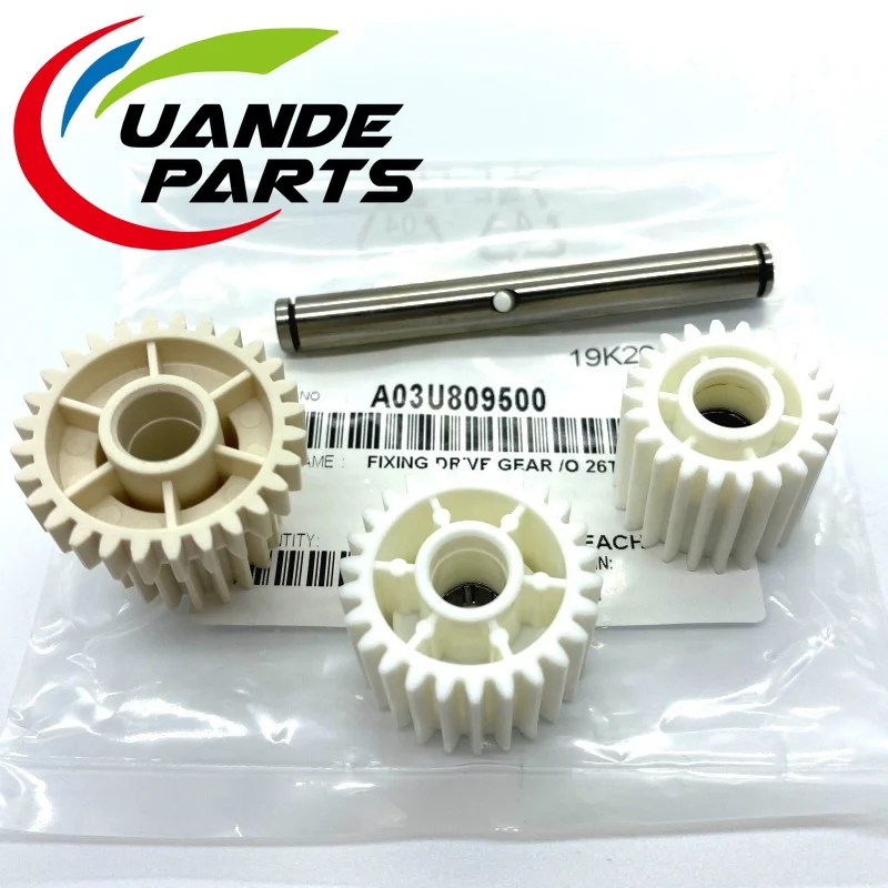 1SETS A03U809311 A03U725800 A03U808600 A03U809500 Original drive gear kit for Konica Minolta Bizhub c6501 c5500 c5501 c6000 7000