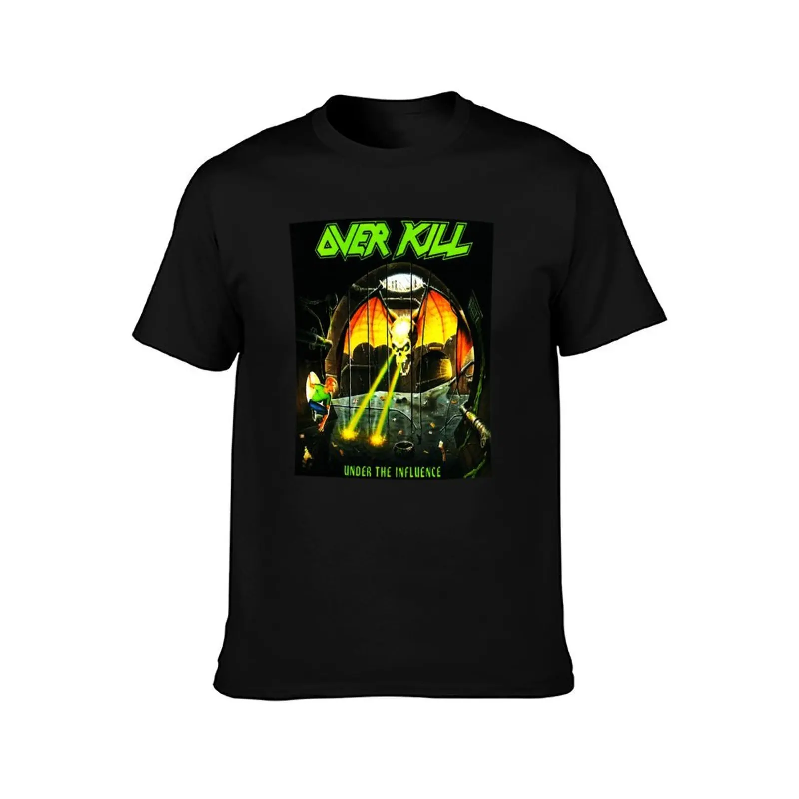 Overkill band metal popular Genres Thrash metal T-Shirt Street Fashion Casual Tee Shirt