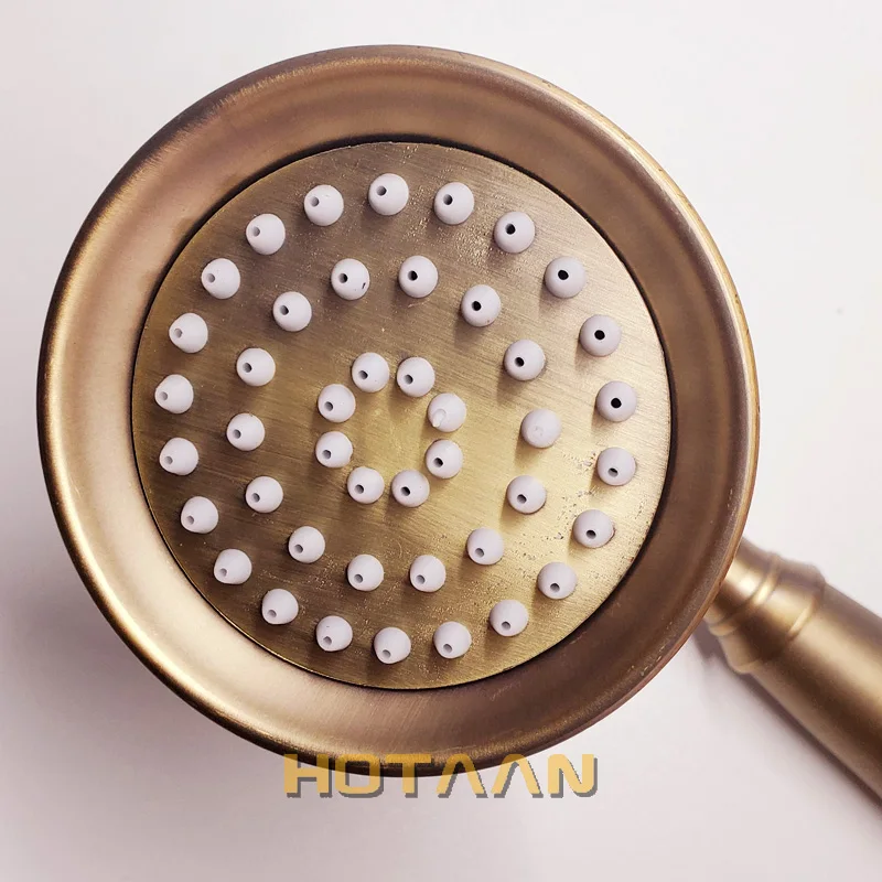 Solid Brass Made Antique Brass Color Handheld Shower Lluxury Batnroom Hand Shower Head YT-5142