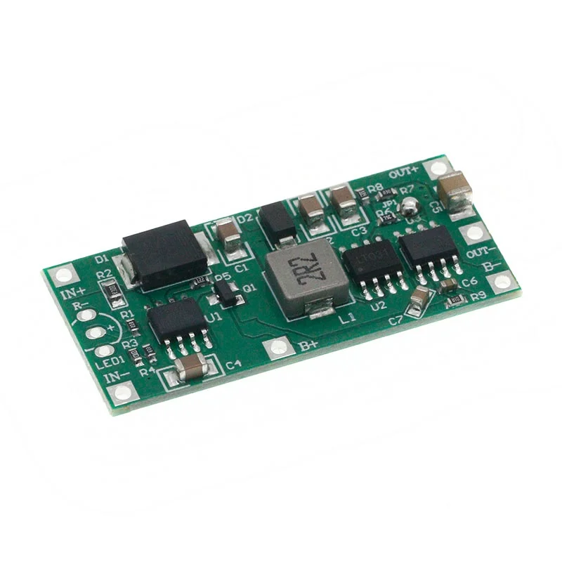 DC 5V 12V 12W UPS Uninterrupted Charging Module 18650 Lithium Battery Step Up Boost Charge Power Supply for Rounter CCTV Camera