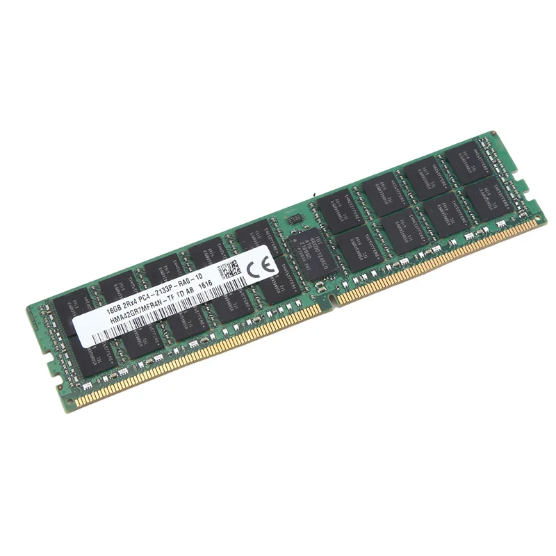 

AAAEL-6X For SK Hynix 16GB DDR4 Server RAM Memory 2133Mhz PC4-17000 288PIN 2Rx4 RECC Memory RAM 1.2V ECC REG RAM