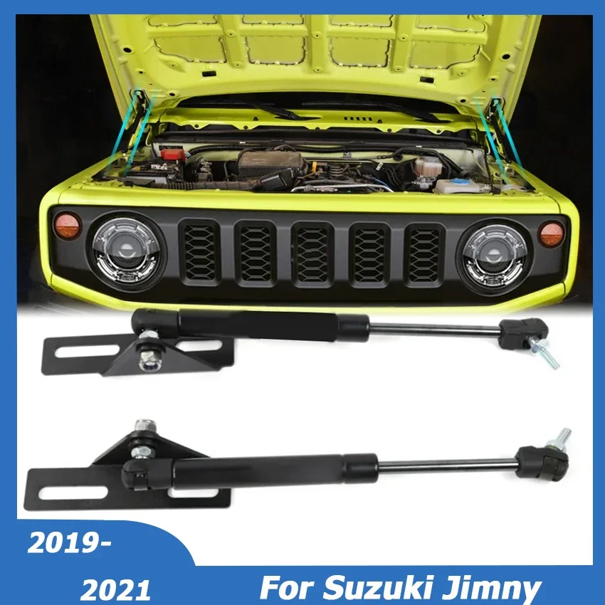 

For Suzuki Jimny Sierra JB64 JB74 2019 2020 2021 Front Hood Lift Support Gas Struts Spring Hydraulic Damper Rods Car Accesories