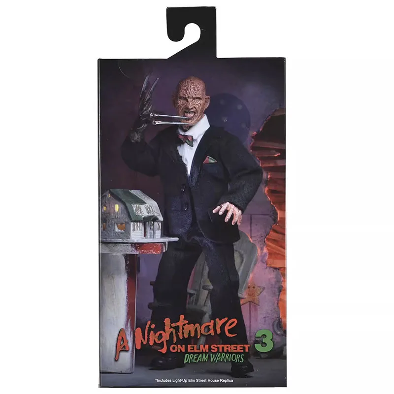 NECA14956 فريدي كروجر الشكل فيلم كابوس على شارع الدردار عمل التماثيل أنيمي 8 بوصة المنقولة نموذج حلية الطرفية هدية #5