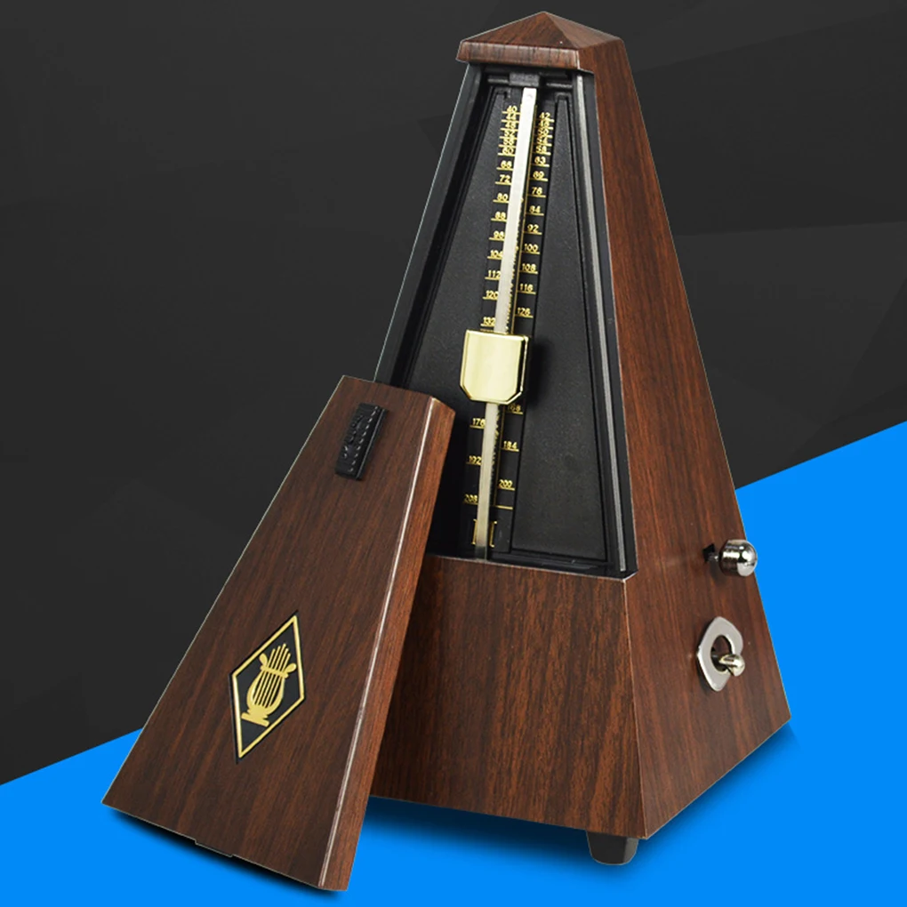 

Vintage Tower Type Guitar Metronome Bell Ring Piano Violin Rhythm Mechanical Pendulum Metronome